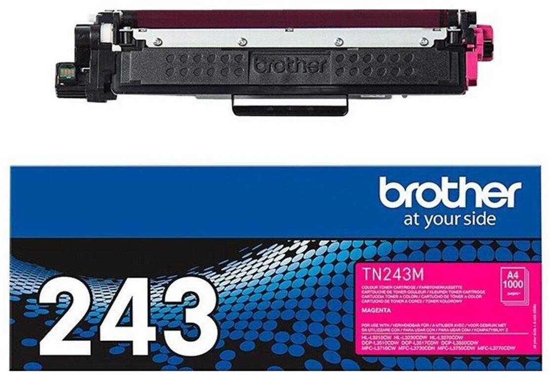 Brother TN243M / Magenta / Original Toner / TN-243M / 1.000 S. neu