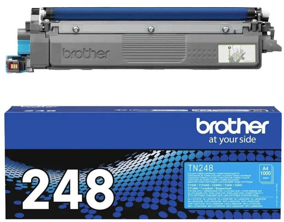 Brother TN248C / Cyan / Original Toner / TN-248C / 1.000 S. neu