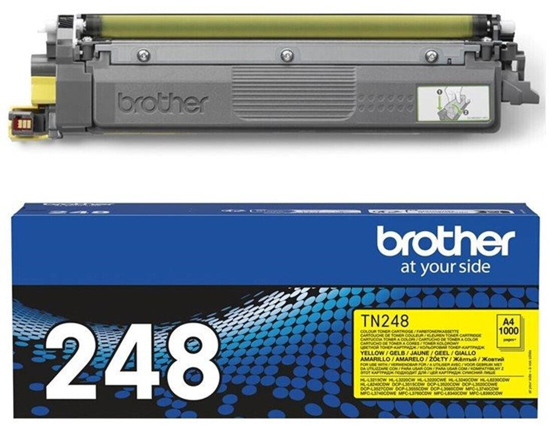 Brother TN248Y / Gelb / Original Toner / TN-248Y / 1.000 S. neu