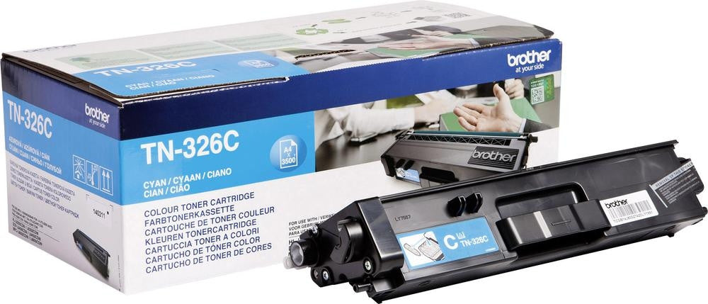 Brother TN-326 4er Pack / Schwarz Cyan Magenta Gelb - Set / Original BROTHER Laserdrucker Toner TN326