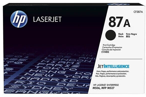 HP 87A Original LaserJet Toner Schwarz Tonerkartusche / CF287A / 9000 S.