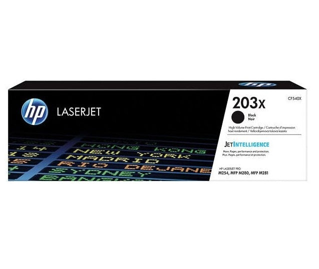 HP 203X Schwarz // Original LaserJet Tonerkartusche mit hoher Reichweite –  Toner CF540X SONDERPREIS