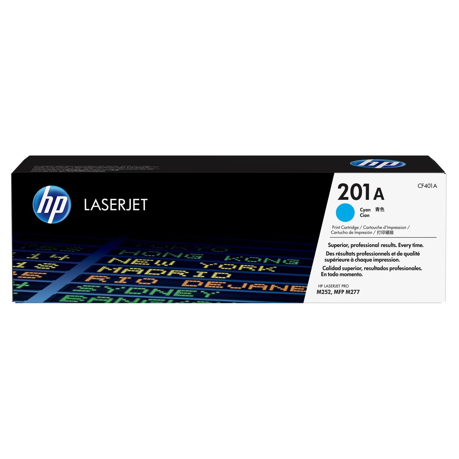 HP 201A Original LaserJet Tonerkartusche - Cyan CF401A