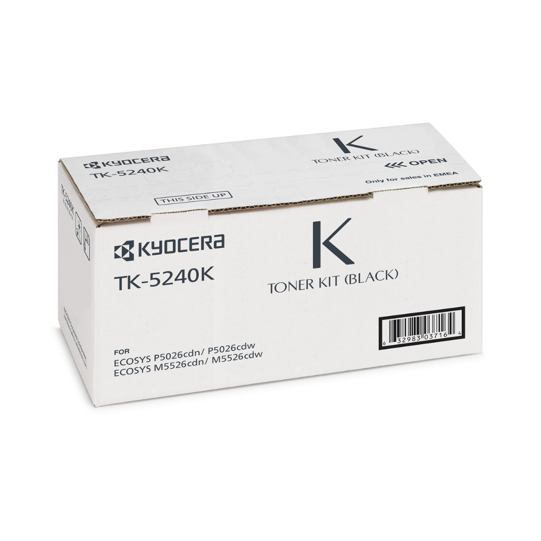 Kyocera TK-5240K schwarz Toner für ECOSYS M5526 und P5026